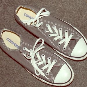 Never Worn Gray Converse